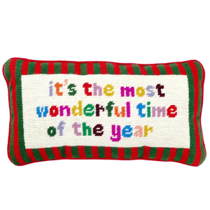 The Most Wonderful Time of Year Pillow