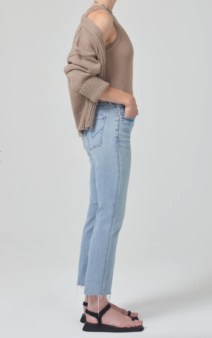 Isola Mid Rise Cropped Boot In Lyric