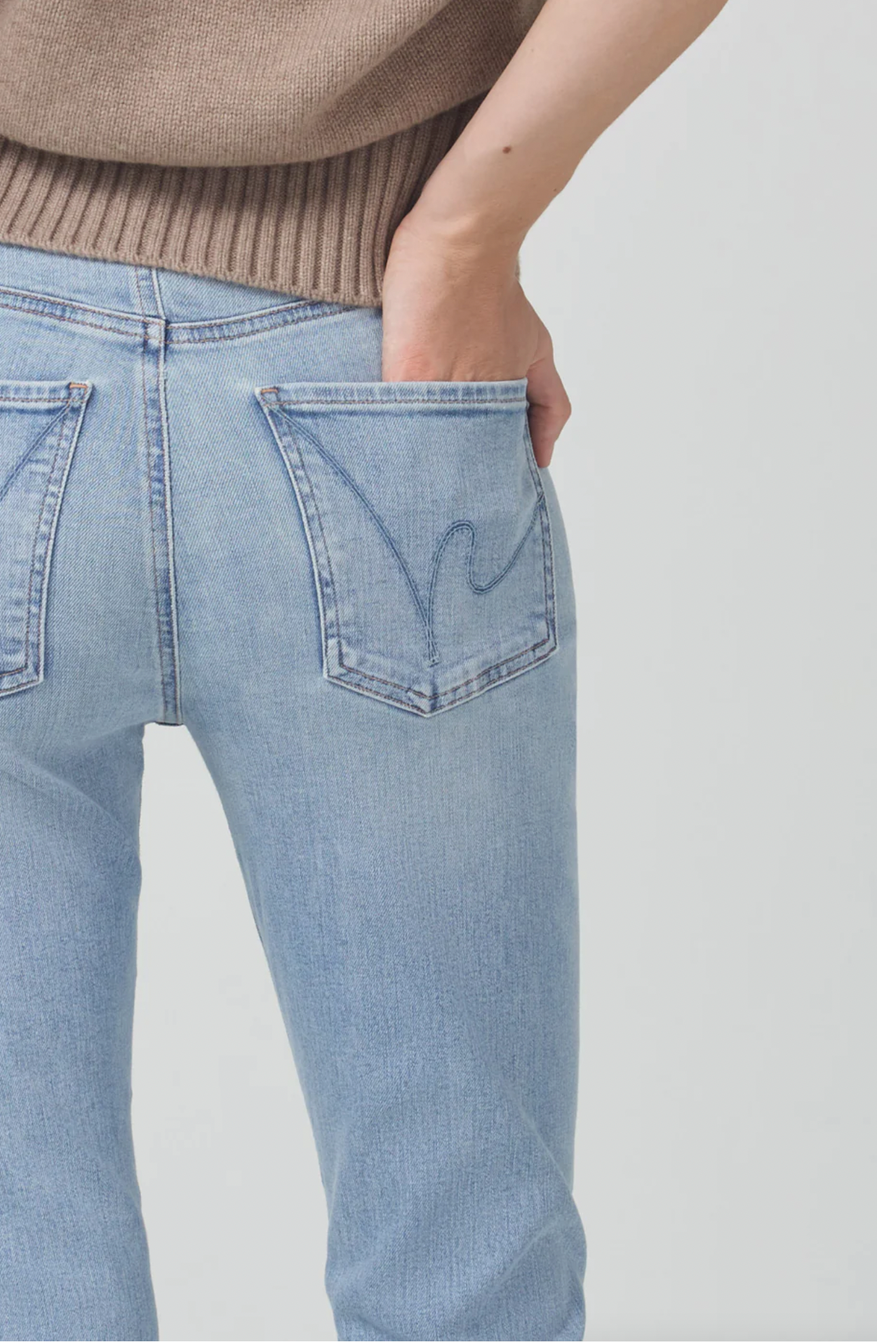 Isola Mid Rise Cropped Boot In Lyric